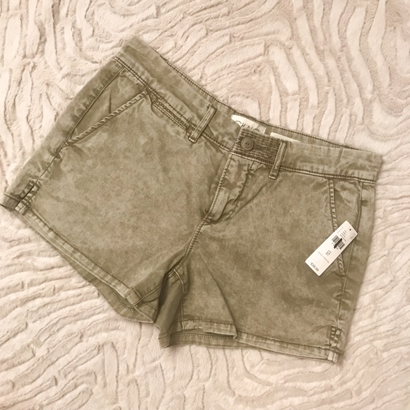 Anthropologie Pants - NEW Anthropologie | Size 27 Green Chino Shorts